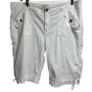 CB Casual White Women's‎ Cargo Shorts